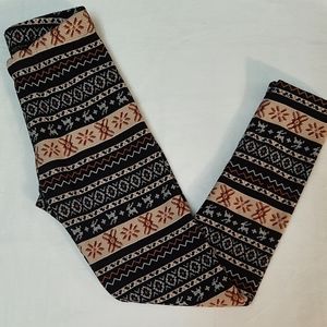 Women's Leggings with Fleece Lining Size SM